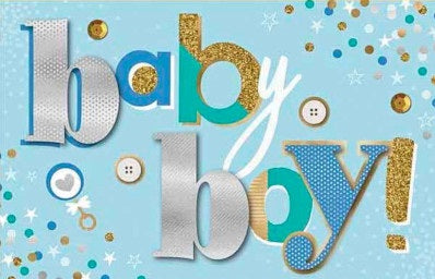 Baby Boy Greeting Card