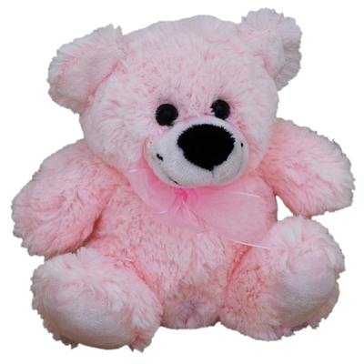 Pink Plush Bear (18cm)