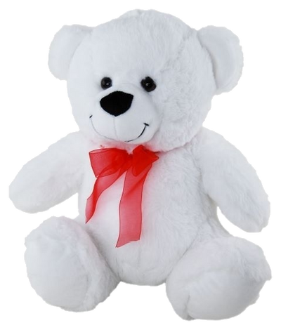 White Plush Bear (18cm)