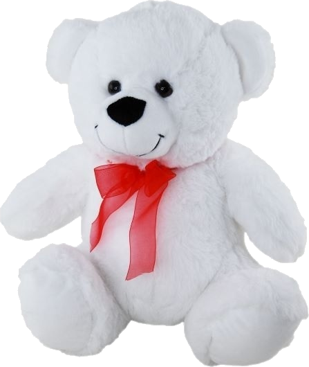 White Plush Bear (30cm)